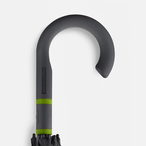 Зонт-трость с цветными спицами Color Style, зеленое яблоко, с серой ручкой Зонт-трость с цветными спицами Color Style, зеленое яблоко, с серой ручкой