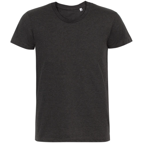 Футболка мужская Regent Fit 150, черный меланж Футболка мужская Regent Fit 150, черный меланж