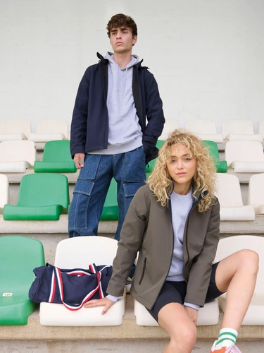 Куртка софтшелл с капюшоном мужская Race Men, ярко-синяя (royal) Куртка софтшелл с капюшоном мужская Race Men, ярко-синяя (royal)