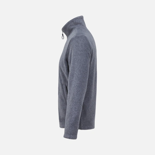 Куртка флисовая унисекс Nitro, серый меланж Куртка флисовая унисекс Nitro, серый меланж