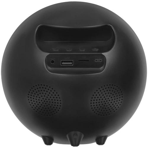 Лампа-колонка со световым будильником dreamTime, ver.2, черная Лампа-колонка со световым будильником dreamTime, ver.2, черная