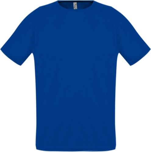 Футболка унисекс Sporty 140, ярко-синяя Футболка унисекс Sporty 140, ярко-синяя