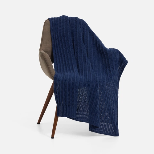 Плед Termoment, синий меланж Плед Termoment, синий меланж