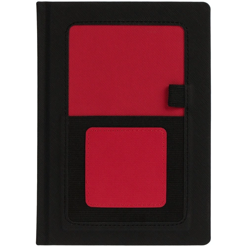 Ежедневник Mobile на заказ, недатированный, черно-красный Ежедневник Mobile на заказ, недатированный, черно-красный