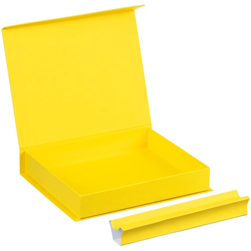 Коробка Duo под ежедневник и ручку, желтая Коробка Duo под ежедневник и ручку, желтая