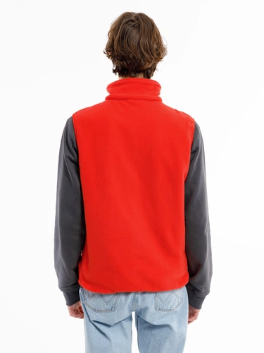 Жилет флисовый унисекс Nesse, красный Жилет флисовый унисекс Nesse, красный