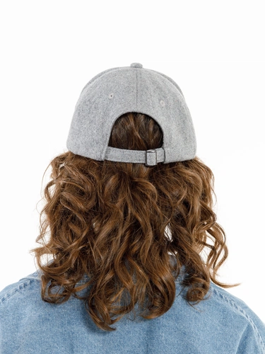 Бейсболка Woolridge, серый меланж Бейсболка Woolridge, серый меланж