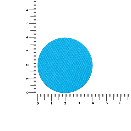Наклейка тканевая Lunga Round, M, голубая Наклейка тканевая Lunga Round, M, голубая