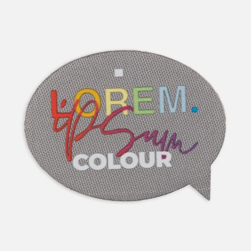 Наклейка тканевая Lunga Bubble, M, серая Наклейка тканевая Lunga Bubble, M, серая