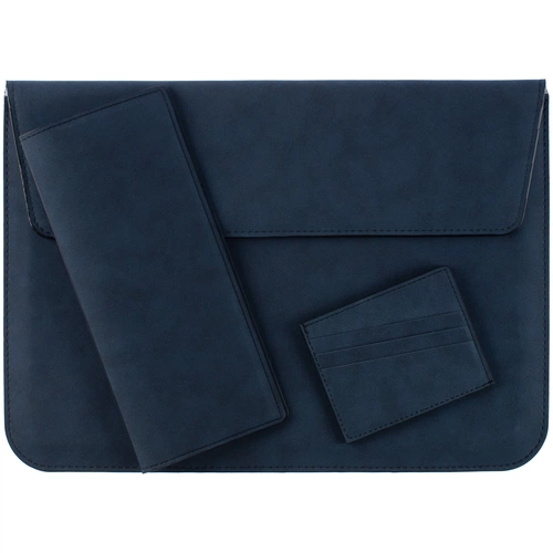 Чехол для карточек Nubuk, синий Чехол для карточек Nubuk, синий