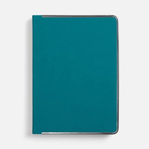 Ежедневник Metal Frame на заказ, датированный, бирюзовый Ежедневник Metal Frame на заказ, датированный, бирюзовый