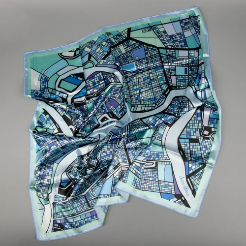 Платок с печатью на заказ ColorSharm, S Платок с печатью на заказ ColorSharm, S