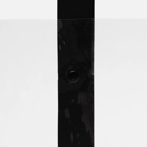 Шопер Clear Fest, ver.2, прозрачный с черными ручками Шопер Clear Fest, ver.2, прозрачный с черными ручками