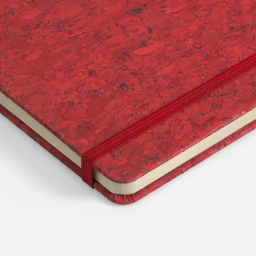 Блокнот Cork County, красный Блокнот Cork County, красный