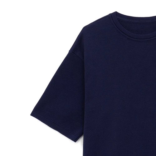 Джемпер с коротким рукавом Siluetti Volumica, темно-синий Джемпер с коротким рукавом Siluetti Volumica, темно-синий