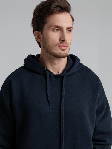 Толстовка с капюшоном Slam 320, темно-синяя Толстовка с капюшоном Slam 320, темно-синяя