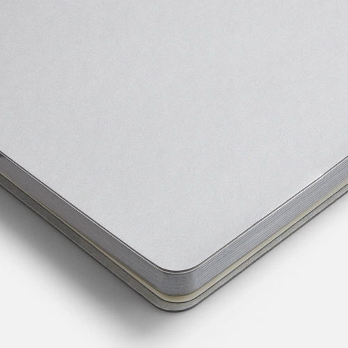 Блокнот Flex Shall ver.2, серебристый Блокнот Flex Shall ver.2, серебристый