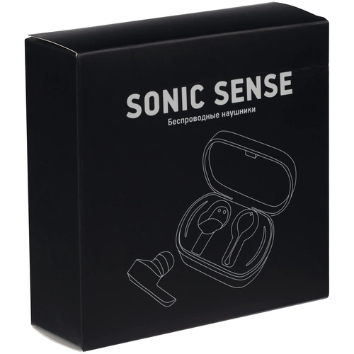 Беспроводные наушники Sonic Sense, черные Беспроводные наушники Sonic Sense, черные