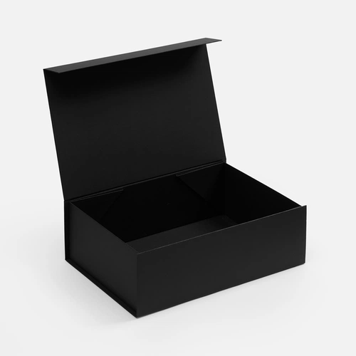 Коробка складная RealBig Fold, черная Коробка складная RealBig Fold, черная