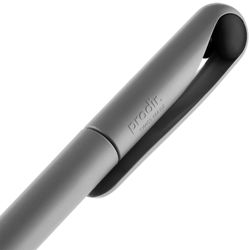 Ручка шариковая Prodir DS1 TMM Dot, серая с черным Ручка шариковая Prodir DS1 TMM Dot, серая с черным