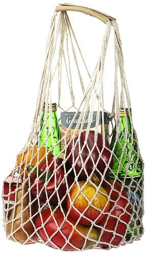 Авоська на плечо «Подари надежду», с кожаной ручкой, бежевая Авоська на плечо «Подари надежду», с кожаной ручкой, бежевая