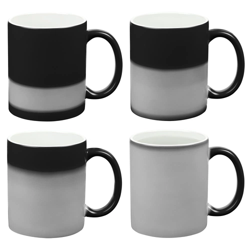 Кружка «Хамелеон», глянцевая, черная Кружка «Хамелеон», глянцевая, черная