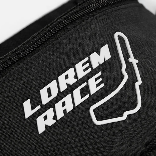 Поясная сумка Handy Dandy, черная с флекстраном Поясная сумка Handy Dandy, черная с флекстраном