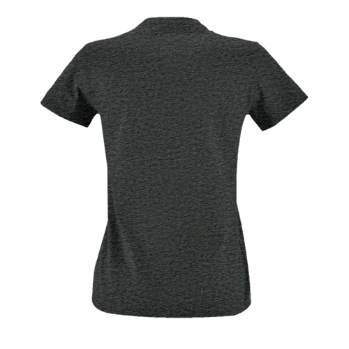 Футболка женская Imperial Fit Women, черный меланж Футболка женская Imperial Fit Women, черный меланж