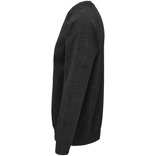 Свитшот унисекс Space, черный меланж Свитшот унисекс Space, черный меланж