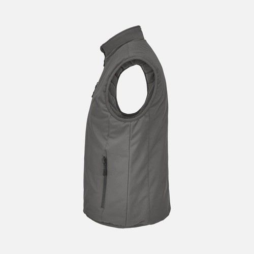 Жилет софтшелл унисекс Falcon BW, темно-серый Жилет софтшелл унисекс Falcon BW, темно-серый