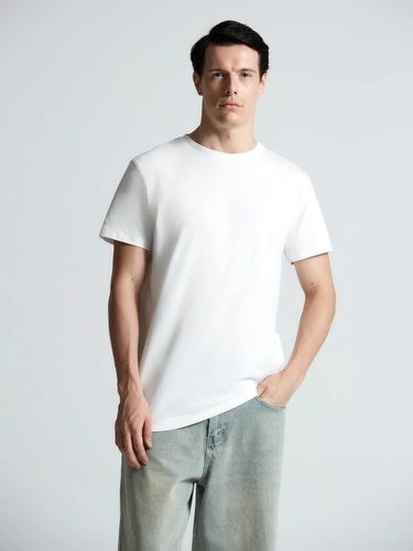 Футболка T-bolka 160 Original, белая (теплый оттенок) Футболка T-bolka 160 Original, белая (теплый оттенок)