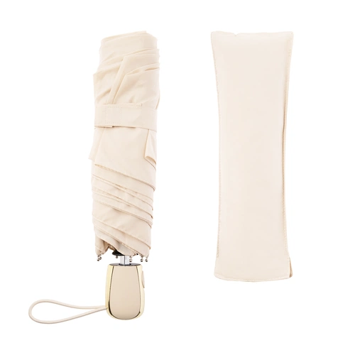 Зонт складной Nicety, бежевый Зонт складной Nicety, бежевый