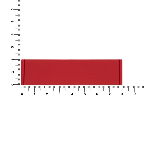 Лейбл из ПВХ Tarea, красный Лейбл из ПВХ Tarea, красный