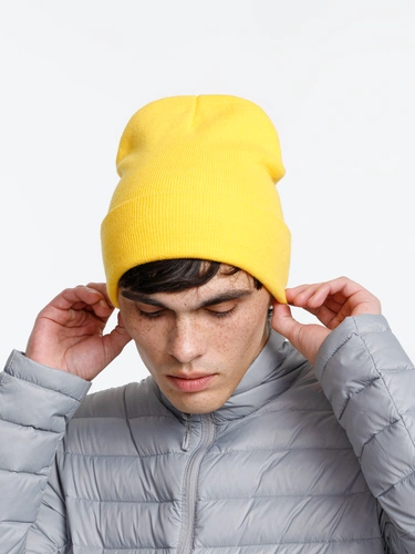 Шапка Urban Flow, желтая Шапка Urban Flow, желтая