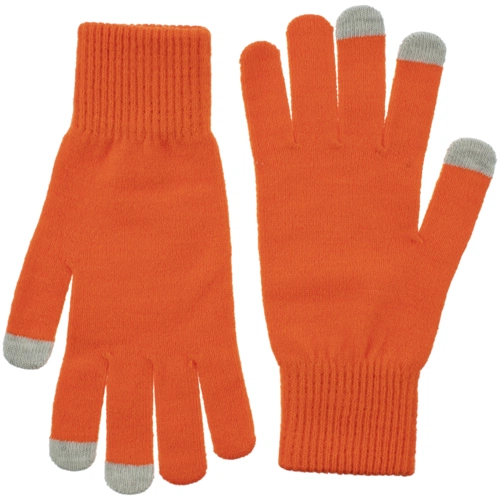 Перчатки сенсорные Urban Flow, оранжевые Перчатки сенсорные Urban Flow, оранжевые