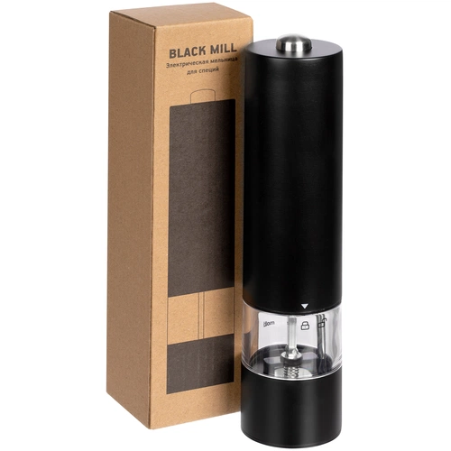 Электрическая мельница для специй Black Mill, черная Электрическая мельница для специй Black Mill, черная