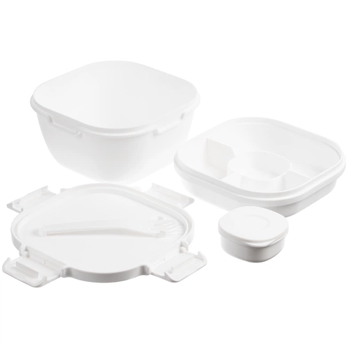 Ланчбокс-салатник Salad Bar, белый Ланчбокс-салатник Salad Bar, белый