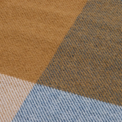 Плед Fleco, синий с коричневым Плед Fleco, синий с коричневым