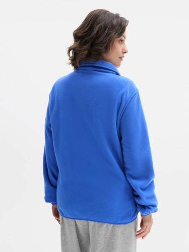 Куртка флисовая унисекс Ben Mac, синяя Куртка флисовая унисекс Ben Mac, синяя