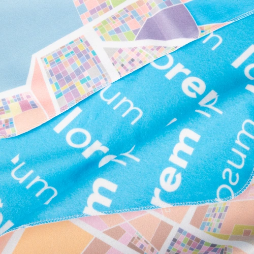 Флисовый плед Feltro Color Plus с печатью на заказ, S Флисовый плед Feltro Color Plus с печатью на заказ, S