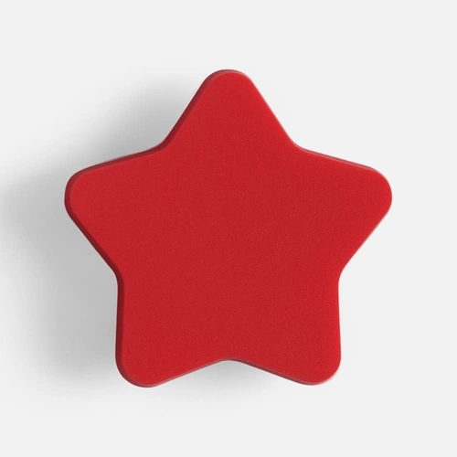 Джибитс из ПВХ «Звезда», красный Джибитс из ПВХ «Звезда», красный