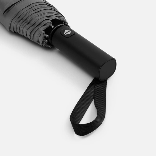 Зонт складной Smooth Move с плавным закрытием, серый Зонт складной Smooth Move с плавным закрытием, серый