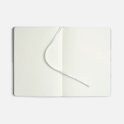 Блокнот Flex Shall ver.2, серебристый Блокнот Flex Shall ver.2, серебристый