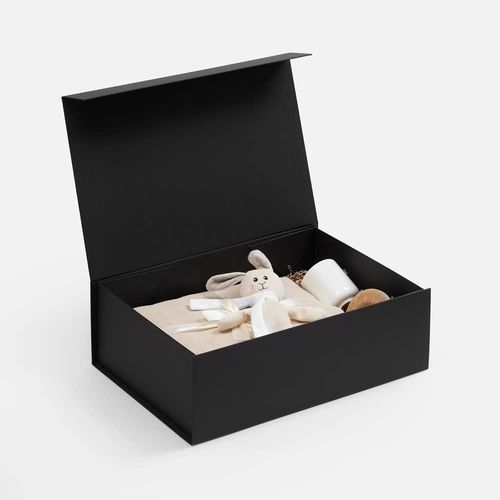 Коробка складная RealBig Fold, черная Коробка складная RealBig Fold, черная