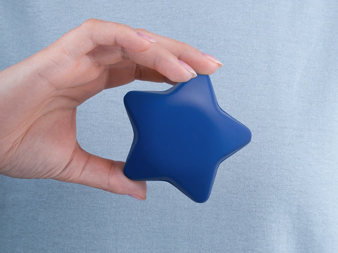Антистресс «Звезда», синий Антистресс «Звезда», синий