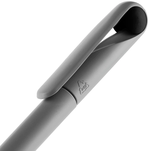 Ручка шариковая Prodir DS1 TMM Dot, серая с черным Ручка шариковая Prodir DS1 TMM Dot, серая с черным