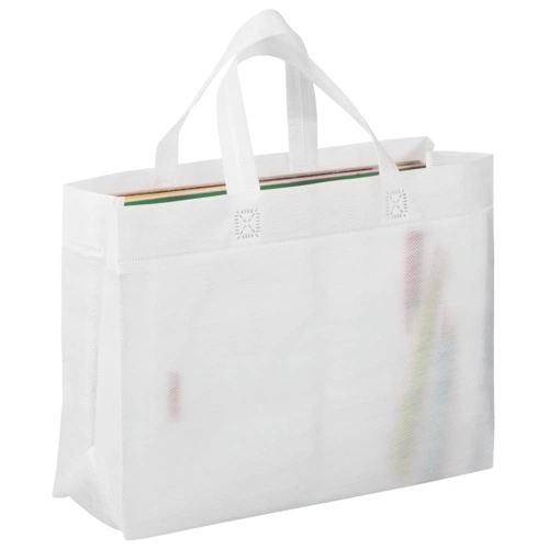 Сумка для покупок Span 3D, белая Сумка для покупок Span 3D, белая