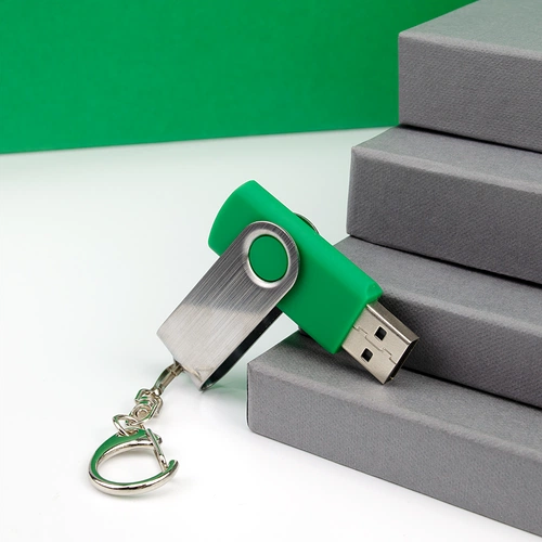Флешка Twist, зеленая, 8 Гб Флешка Twist, зеленая, 8 Гб
