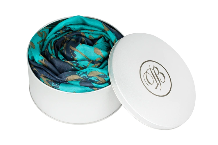 Коробка Pragmax M, круглая, серебристая Коробка Pragmax M, круглая, серебристая