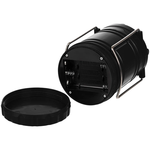 Кемпинговый фонарь с имитацией пламени Lindau Flame, черный Кемпинговый фонарь с имитацией пламени Lindau Flame, черный